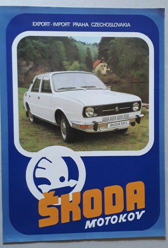 Skoda 105 120 leaflet - skoda, /