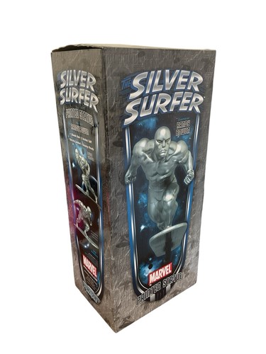 Marvel painted silver - painted, 12”