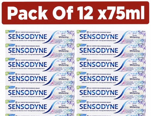 Pack sensodyne whitening - 12,