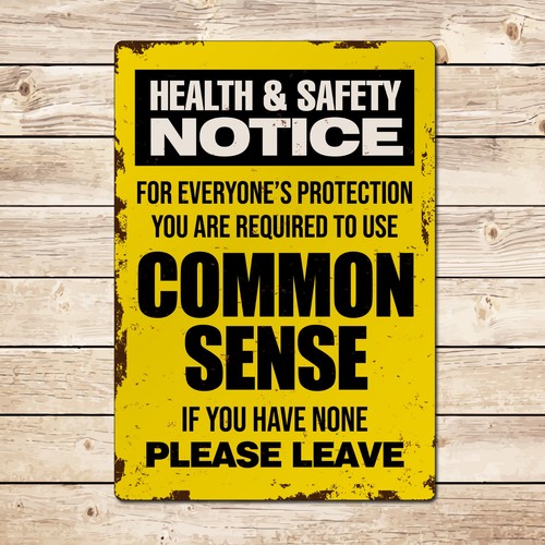 Common sense funny sign - funny,