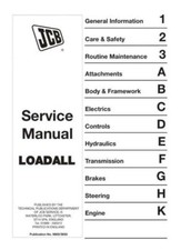 JCB 520-50 525-50 Loader Workshop Manual Delivered Today
