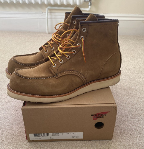 Red wing classic moc toe - wing, boots