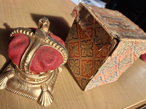 Coronation money box - coronation,