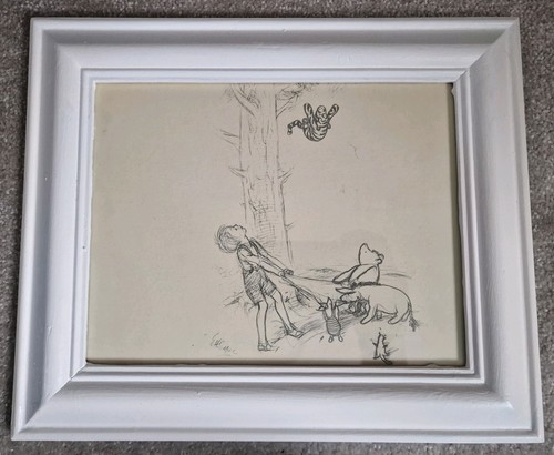 Framed sketch print winnie - framed, the