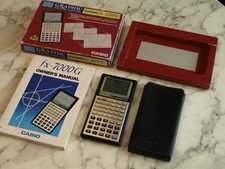 BOXED & COMPLETE Casio FX 7000G Graphic Scientific Calculator VINTAGE Original