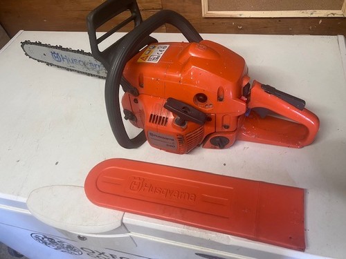 Husqvarna 340 chainsaw and