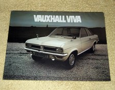 Vauxhall HC Viva Range August 1971 inc Viva, DeLuxe  SL, 1256, 1600