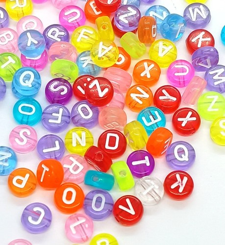 100pcs 7mm flat round
