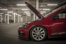 Bonnet Hood Gas Strut lifter kit - VW Scirocco mk3 2008 on -no drilling/welding