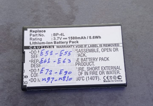 Nokia 1500mah - nokia, bp-4l
