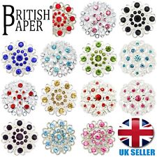 JOB LOT SILVER FLOWER PINS COSTUME BROOCH WEDDING BOUQUET BRIDAL CAKE ART BADGES