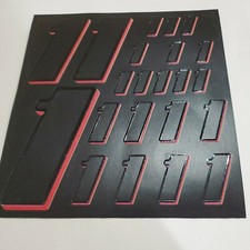 Matte Black-w/Gloss Red #1's