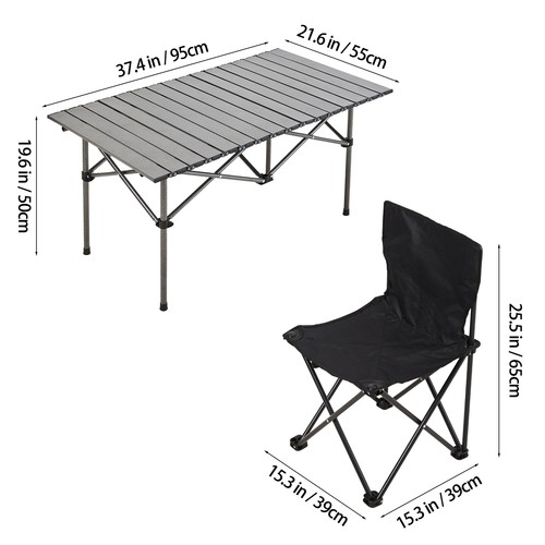 Foldable camping table - camping,
