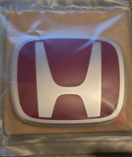 GENUINE HONDA CIVIC TYPE R GRILLE RED H BADGE EMBLEN FN2 JAZZ FIT GE8 JDM PARTS