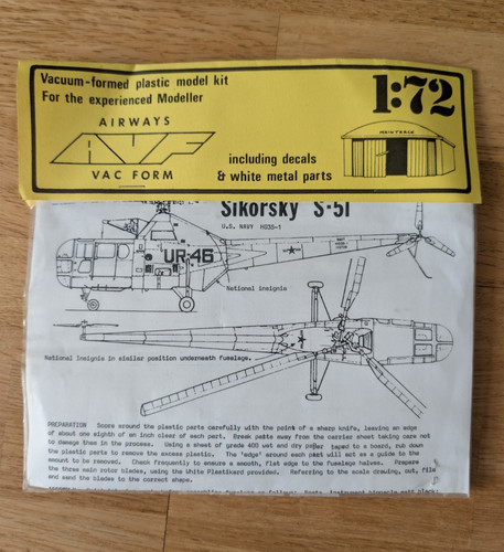 Airways vac form sikorsky - vac, s-51