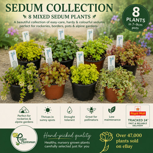 Sedum labelled named - 8,