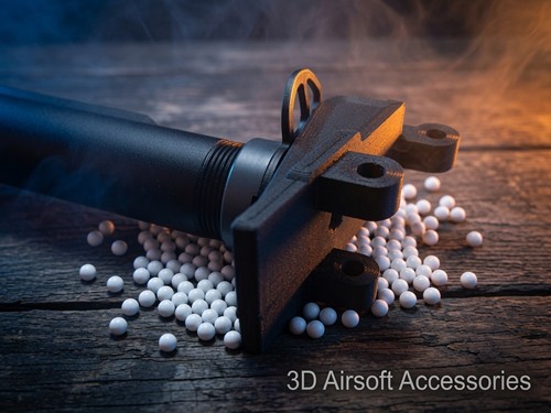 Airsoft m249 adapter - m249,