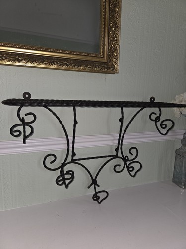 Vintage wrought iron - iron, wall