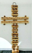 Handmade Olive Wood Cross of