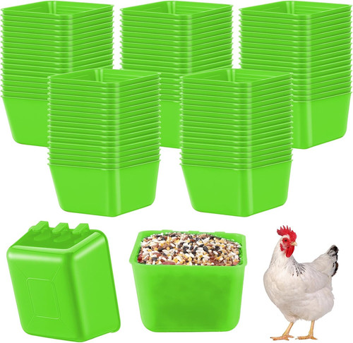 Pcs cage cups - pcs, chicken