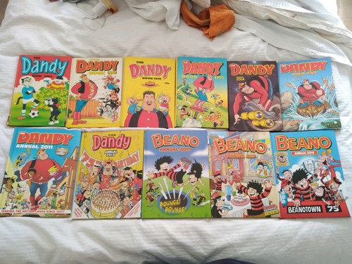 Job lot x11 dandy - lot, beano