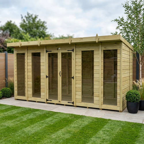 Pent summer house full - x, 8