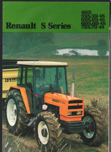 Renault series tractors - renault, "s