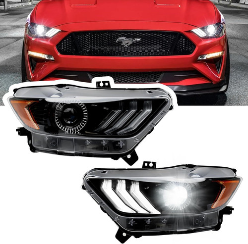 Led mustang projector - led,