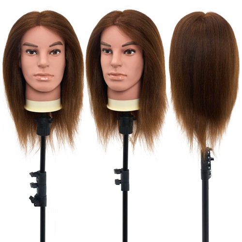 100 real hair men - 12'', barber