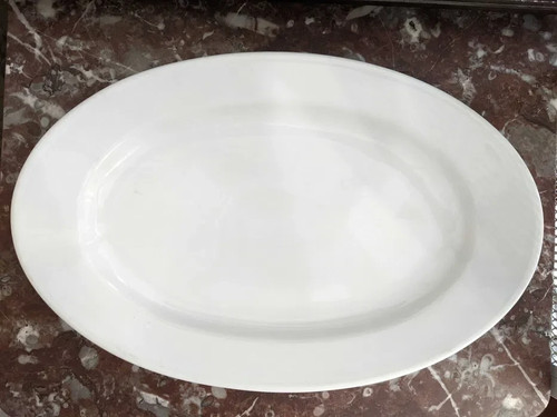 Large plate with kpm - plate,
