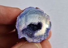 Super Shimmery Agate Half Geode   2.4cm