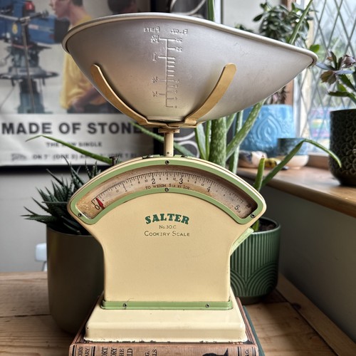 Vintage salter cookery scale - vintage,