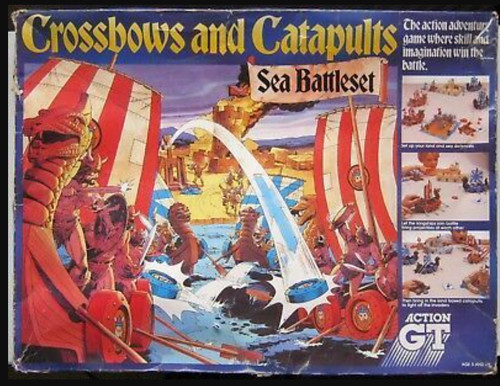 Crossbows and catapults - and,