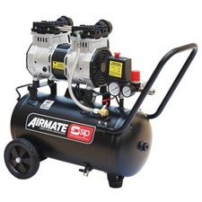 SIP Airmate Air Compressor Direct Drive Low Noise Oil-Free 230V 24L 2hp 9.6CFM