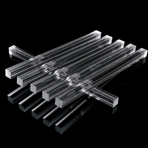 8 10mm square - square, clear