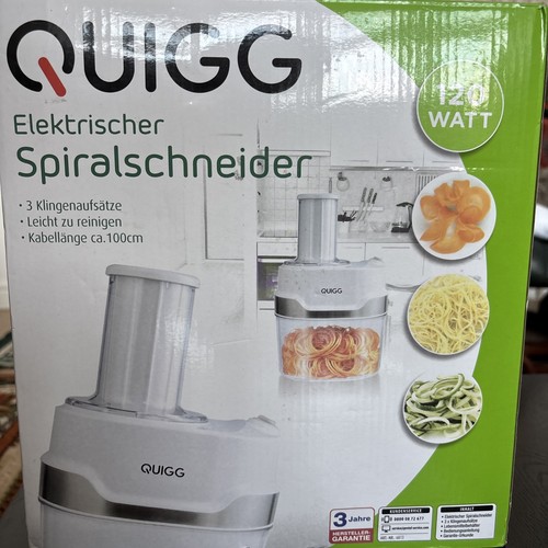 Quigg electric spiral slicer - quigg,