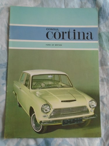 Ford consul cortina - ford, brochure