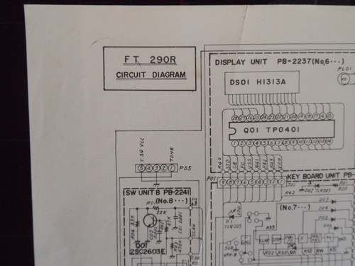 Yaesu 290r circuit diagram - ft,