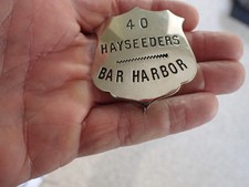 Bar harbor Maine Hay seeders