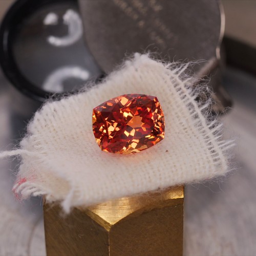 Lab grown padparadscha - , (55)