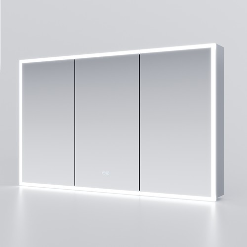 Led bathroom mirror cabinet - led,