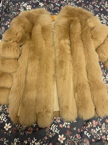 Fox fur coat - fox,