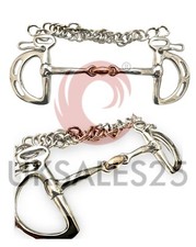 Kimblewick D/J Copper link Stainless Steel Bit (UKSALES25®) *SAME DAY DISPATCH*