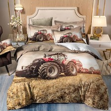 Tractor Farm Harvest Duvet