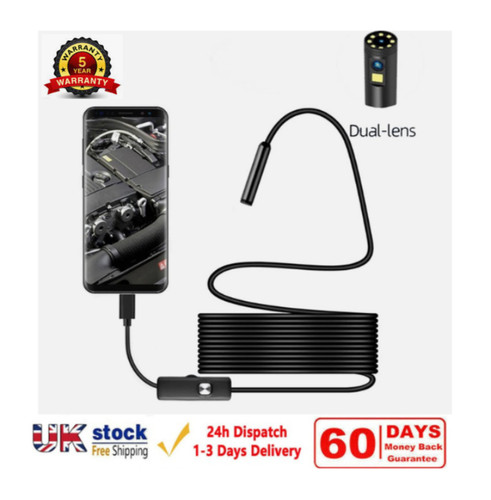 Endoscope dual lense - lense, 5m