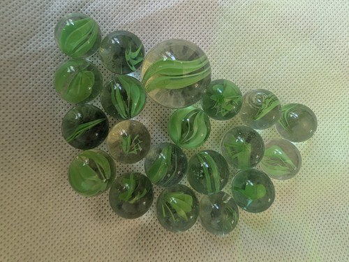 Collection glass marbles - collection,