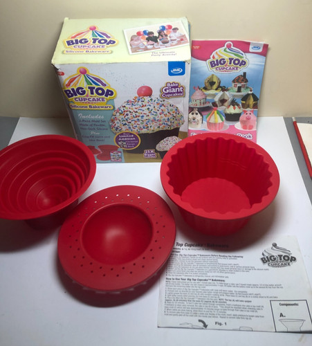 Big top cupcake silicone - top,
