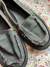 Sanuk Loafer Shoes Rainbow Weave Denim UK 5 / EU 38 / US 7
