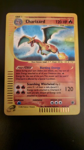 Pokemon card charizard - card, 6/165