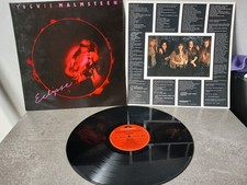 YNGWIE MALMSTEEN - ECLIPSE Original 1990 First Press UK Vinyl + Inner VG+/EX+/EX
